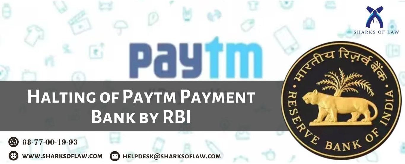 Halting Of Paytm Payment Bank By Rbi